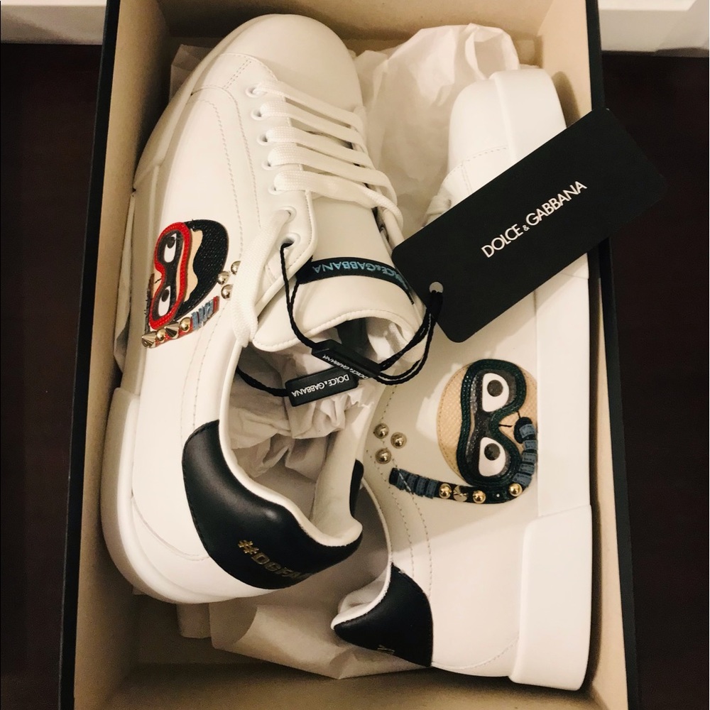 Dolce & Gabbana snorkel cartoon unisex sneaker shoes superstar #dgfamily Insta